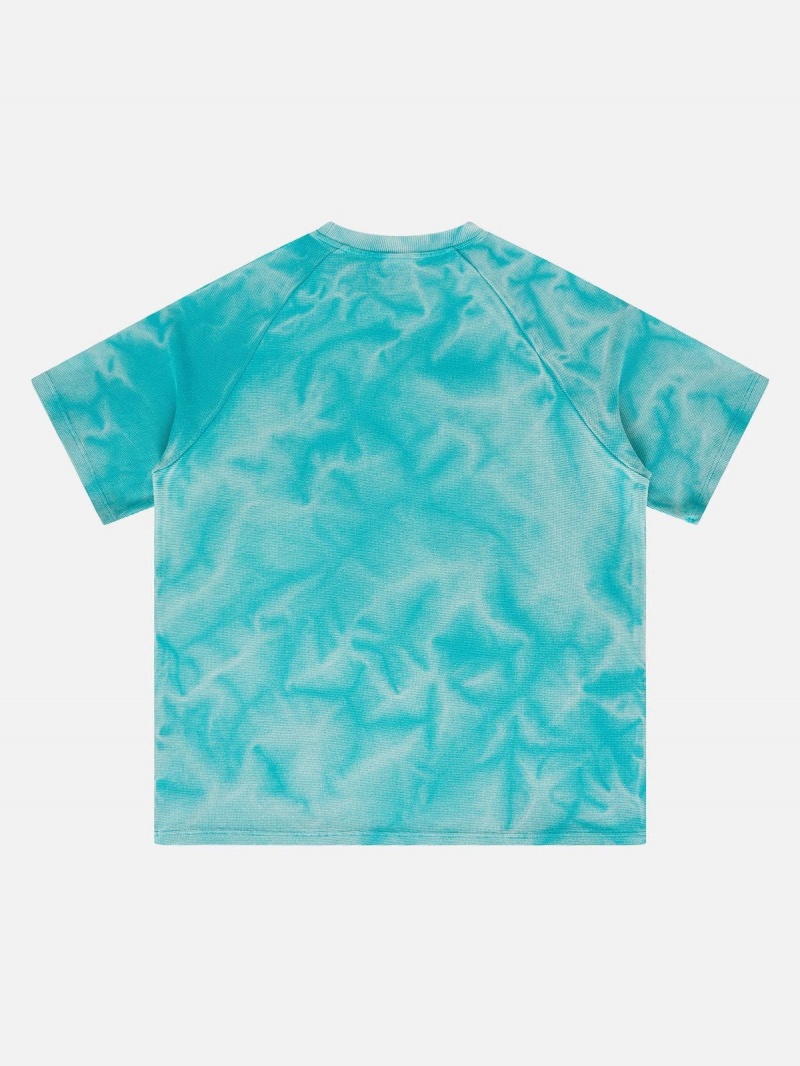 T Shirts Aelfric Eden D'eau Ripples Print Tee Bleu Foncé | MQH-89612426